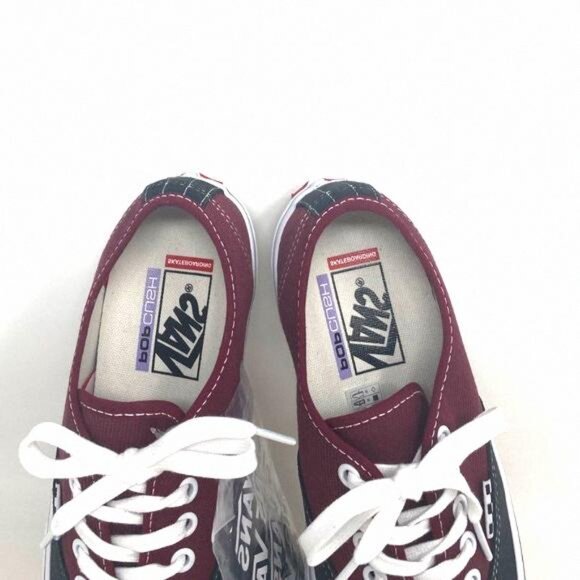 VANS Women’s Black Red Skate Authentic Low Top VN0A5FC8249 Size Casual Canvas - Picture 8 of 10